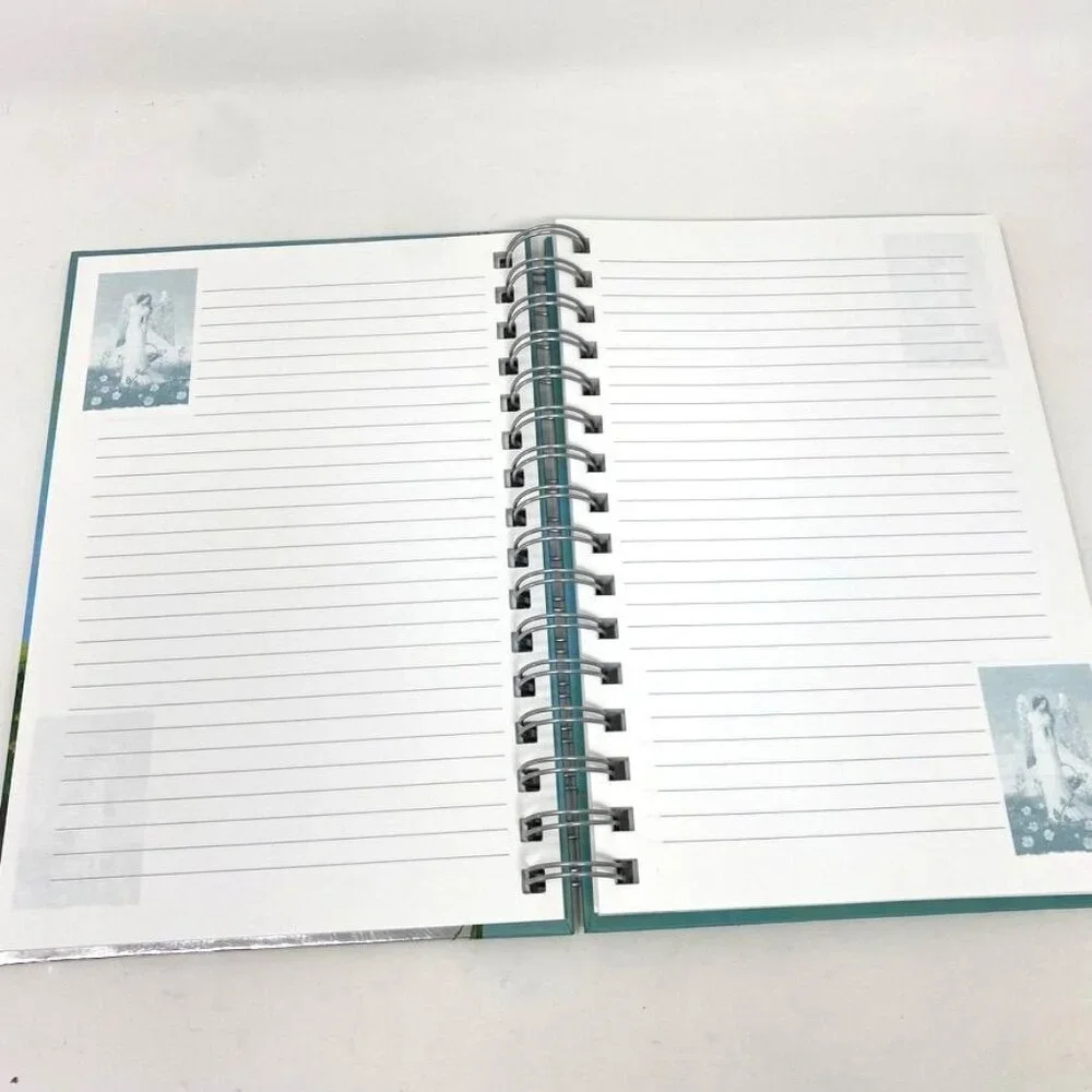 C. R. Gibson Reflecting Angel Spiral Hard Cover Notebook Journal Lined